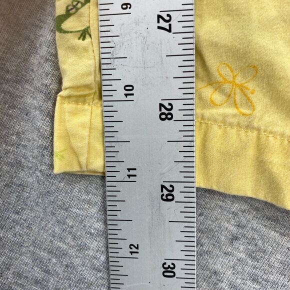 Vintage Intimate Classics Sleepwear Pants Womens Large Yellow Frogs Lounge PJ - Picture 11 of 12